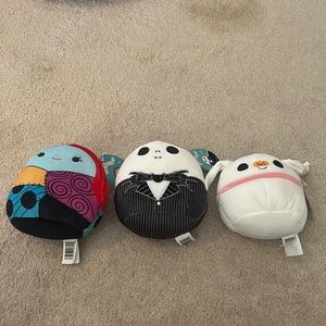 Squishmallows nightmare before Christmas Jack, sally. And zero
